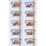  2014. 1360-I-1369I. Шестой выпуск стандартных почтовых марок Российской Федерации. Лист, фото 1 