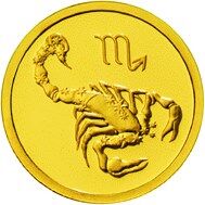 2002. 25 рублей. Скорпион, фото 1 