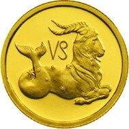  2002. 25 рублей. Козерог, фото 1 