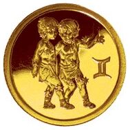  2003. 25 рублей. Близнецы, фото 1 