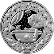  1 рубль 2009 «Знаки зодиака: Водолей» Беларусь, фото 1 