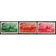  1948. СССР. 1208-1210. За досрочное выполнение первого послевоенного пятилетнего плана. Электрификация. 3 марки, фото 1 