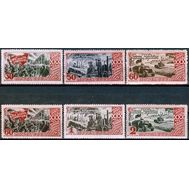  1947. СССР. 1095-1100. 30-летие Октябрьской революции. 6 марок, фото 1 