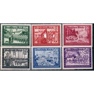  1941. Германия. Рейх. 773-778. Почтово-товарищеские отношения. 6 марок, фото 1 