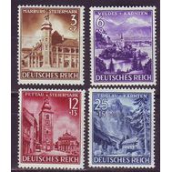  1941. Германия. Рейх. 806-809. Возвращение городов. Присоединение австрийских земель. 4 марки, фото 1 