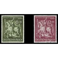 1943. Германия. Рейх. 860-861. Немецкое ювелирное искусство. 2 марки, фото 1 