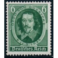  1936. Германия. Рейх. 608. 250 лет со дня смерти Отто фон Герике, фото 1 