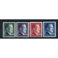  1942. Германия. Рейх. 799-802. Стандарт. Гитлер. 4 марки, фото 1 