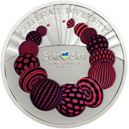  5 гривен 2017 «Конкурс «Евровидение» Украина, фото 1 