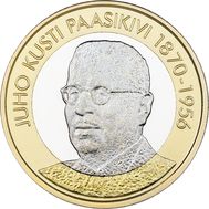  5 евро 2017 «Юхо Кусти Паасикиви. Седьмой президент» Финляндия, фото 1 