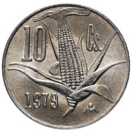  10 сентаво 1979 «Кукуруза» Мексика, фото 1 