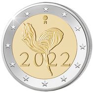  2 евро 2022 «100 лет Финскому национальному балету» Финляндия, фото 1 