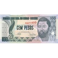  100 песо 1990 Гвинея-Бисау Пресс, фото 1 
