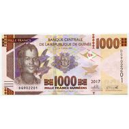  1000 франков 2017 Гвинея Пресс, фото 1 