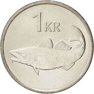  1 крона 1981-2011 Исландия, фото 1 