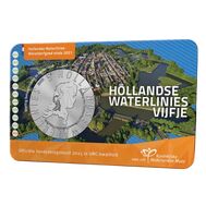  5 евро 2025 «Голландские линии водозащиты» Нидерланды (в коинкарте), фото 1 