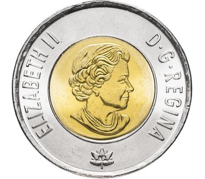  Монета 2 доллара 2017 «150 лет Конфедерации» Канада (цветная), фото 2 