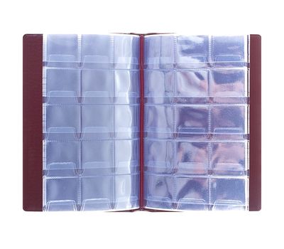  Альбом 125х185мм на 120 монет 35х35мм ПВХ, фото 4 