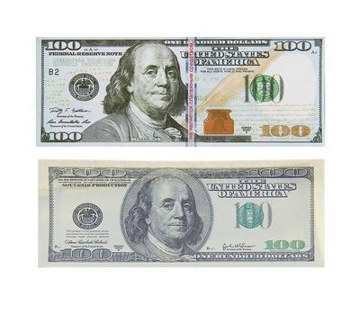  Пачка банкнот 100 долларов (сувенирные), фото 2 