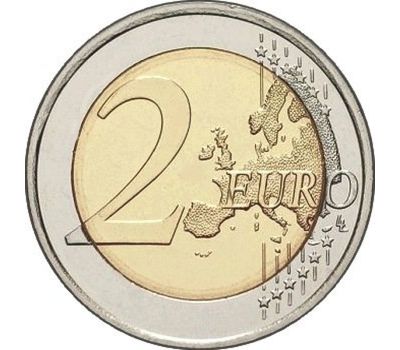  Монета 2 евро 2010 «2500 лет Марафонской битве» Греция, фото 2 