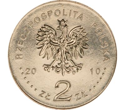  Монета 2 злотых 2010 «Памятники республики — Кшешув» Польша, фото 2 