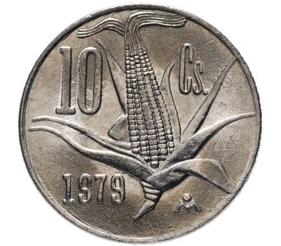  Монета 10 сентаво 1979 «Кукуруза» Мексика, фото 1 