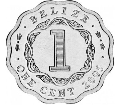  Монета 1 цент 2005 Белиз, фото 1 