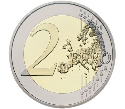  Монета 2 евро 2021 «Регион Дзукия» Литва, фото 2 