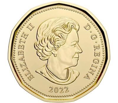  Монета 1 доллар 2022 «175 лет со дня рождения Александра Грэма Белла» Канада, фото 2 