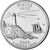  Монета 25 центов 2003 «Мэн» (штаты США) случайный монетный двор, фото 1 