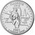  Монета 25 центов 2003 «Иллинойс» (штаты США) случайный монетный двор, фото 1 