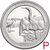  Монета 25 центов 2014 «Национальный парк Эверглейдс» (25-й нац. парк США) P, фото 1 
