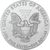  Монета 1 доллар 2019 «Шагающая свобода» США (серебро), фото 2 