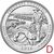  Монета 25 центов 2016 «Национальный парк Теодора Рузвельта» (34-й нац. парк США) D, фото 1 