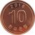  Монета 10 вон 2018 «Таботхап» Южная Корея, фото 2 